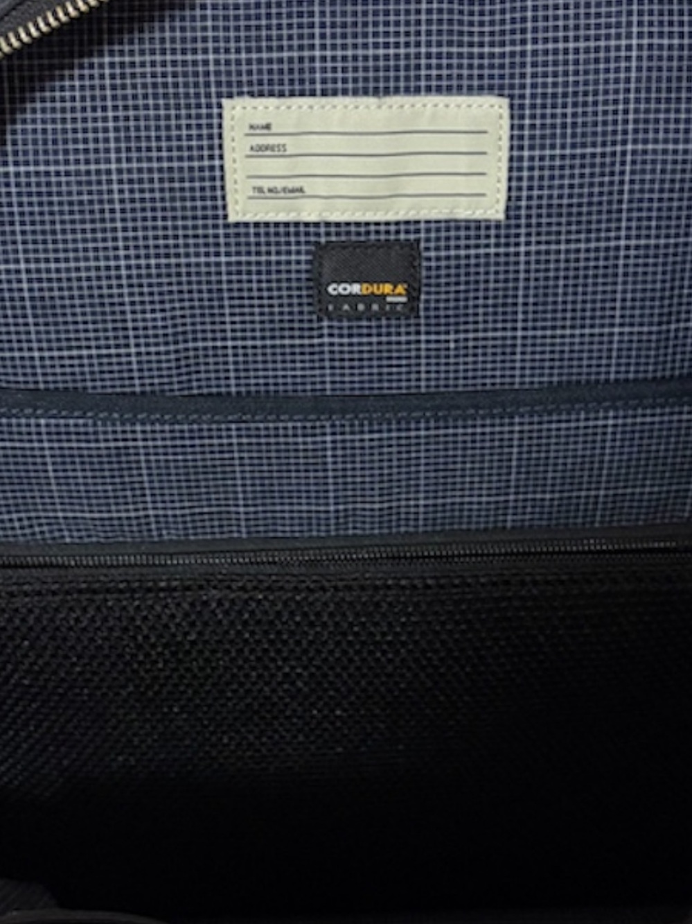 Jack Spade Navy Backpack with Front Zip Pocket - Picture 6 of 6
